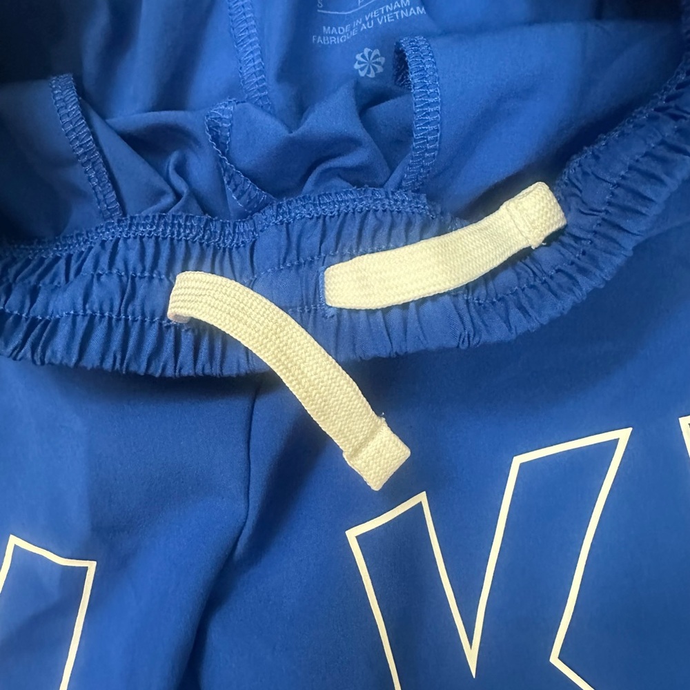 Nike Boys Royal Blue Logo Athletic Shorts - Picture 4 of 4
